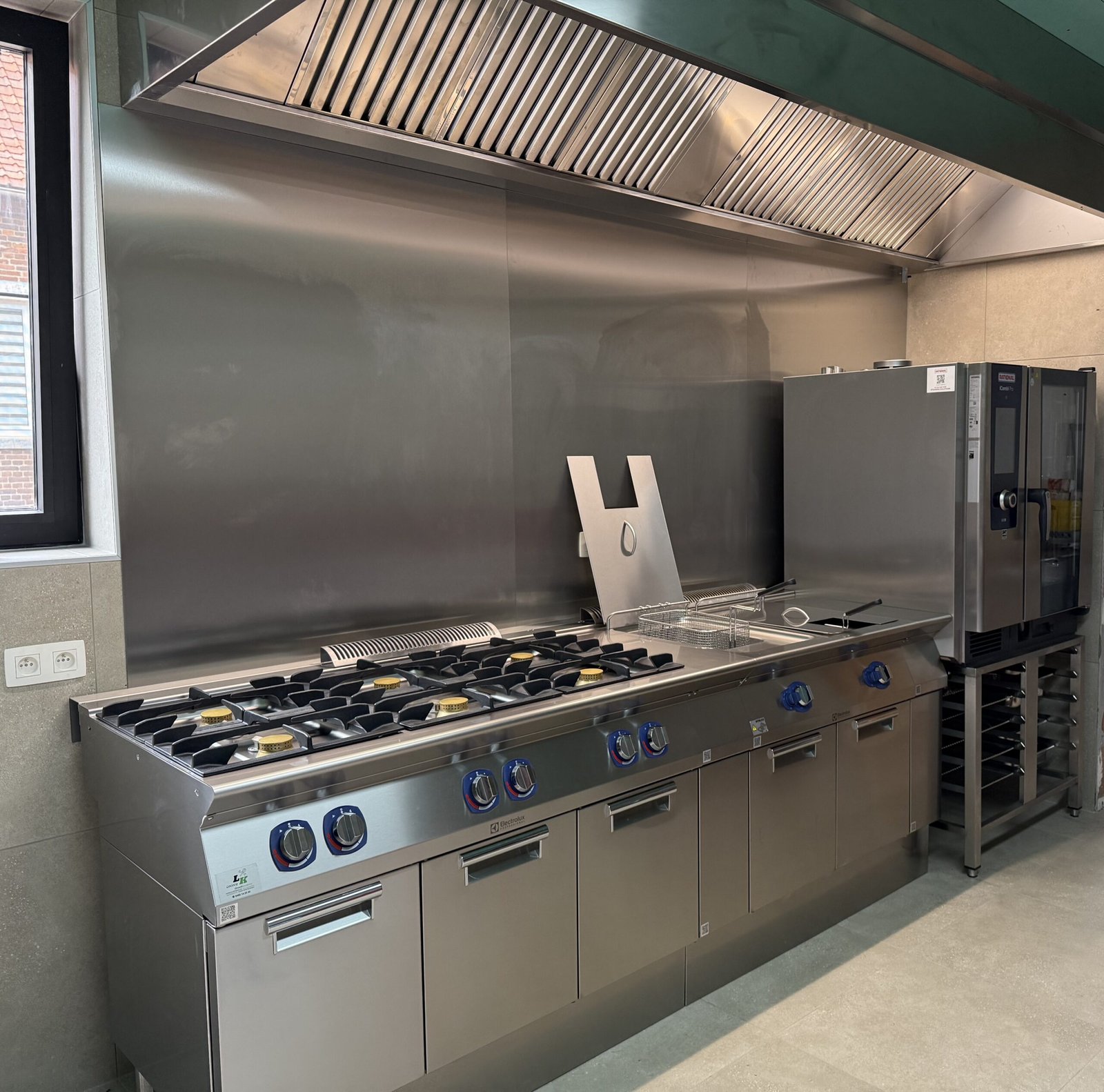 Professionele keuken van Koekeloere leefboerderij