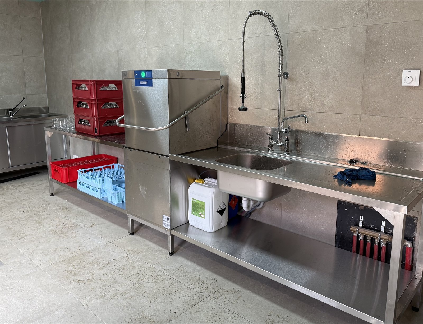 Hobart professionele kapvaatwasser